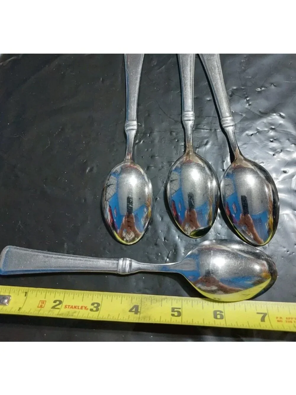 Martha Stewart MFS6 Stainless Flatware Set Of 4 Spoons